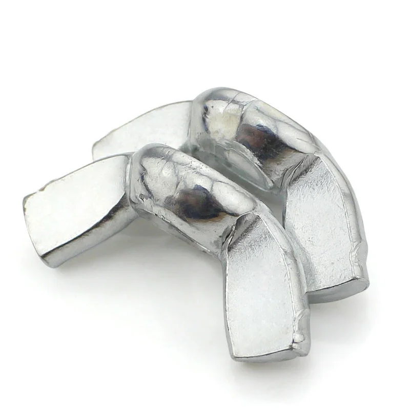 Оцинкованная углеродистая сталь гайка-бабочка BSW 5/16-18