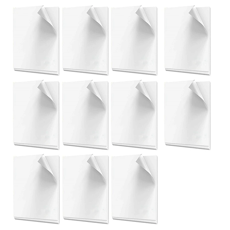 

Premium Printable Waterproof Vinyl Sticker Paper For Inkjet And Printer 210X280mm 300 Sheets Matte White Decal Paper