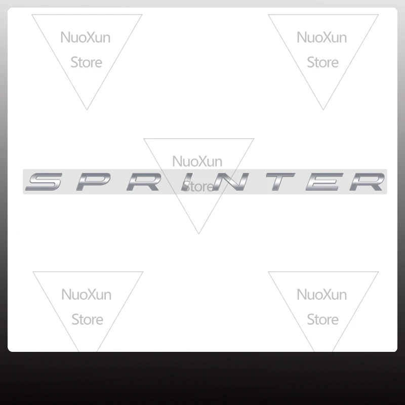 

1 шт. для Sprinter W906 W907 W903 313 906 наклейка для кемпера и фургона автомобильный значок металлический багажник эмблема украшения аксессуары