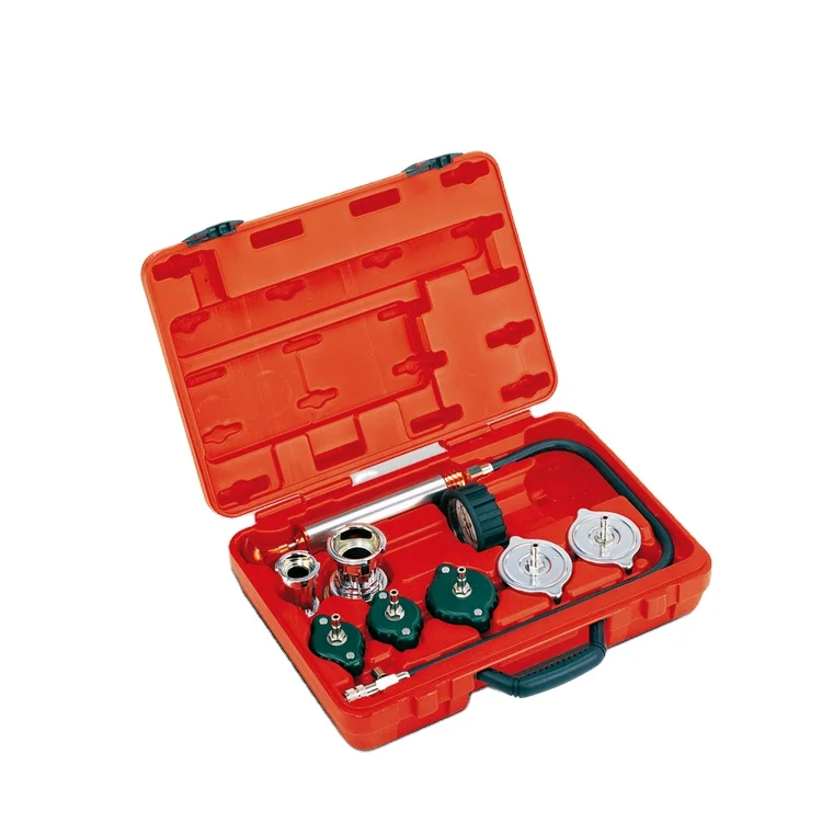 

Auto Cooling System Radiator Caps Pressure Tester Repair Hands Tool Set