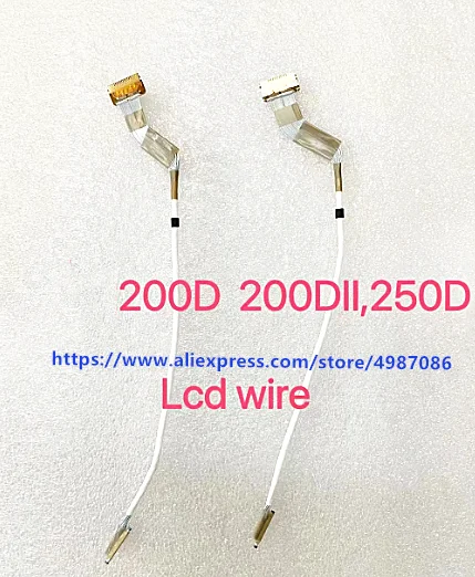 Новый оригинальный гибкий кабель с вращающимся валом ЖК-дисплея для Canon 200D 250D Mark II