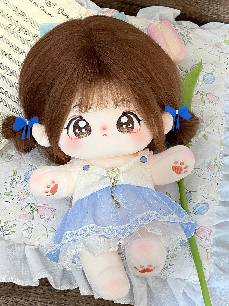 [Встряхните Луну] 7 87 дюймовая хлопковая одежда для кукол 20 см Милая Одежда