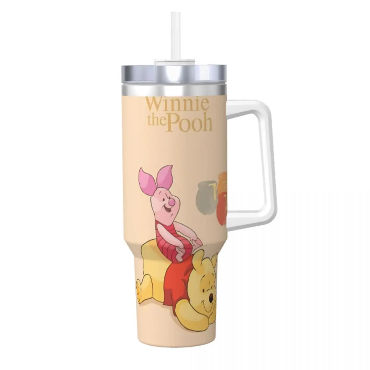 Винни Пух Пятачок Дисней Стакан Горячие напитки Бутылка для воды Портативные
