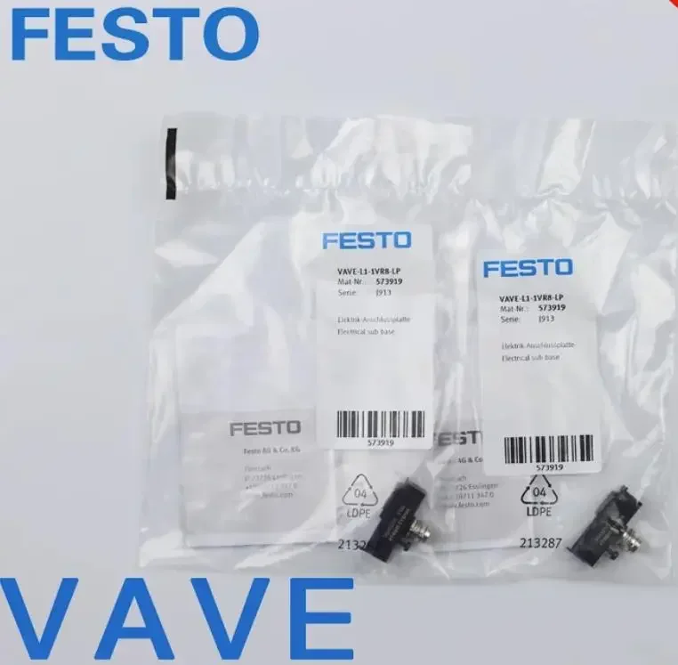 новый Festo Электрический подбазовый VAVE-L1-1VK7-LP 573942 VAVE-L1-1VR8-LP 573919 VAVE-L1-1VL1-LP 566722