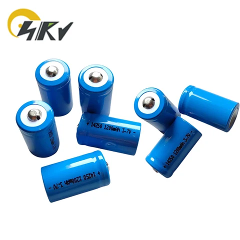 Сменная литиевая батарея SIRYAKKU 14250 1200 мАч красная/зеленая