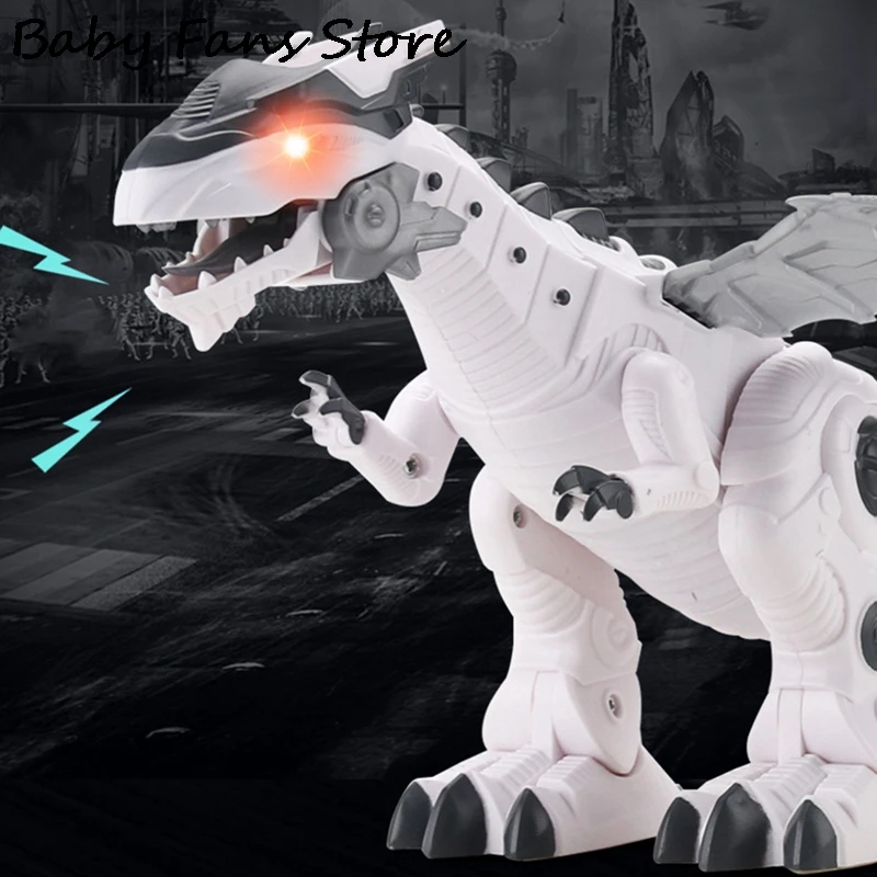 

Большой распылитель, динозавры, робот птерозавры, Мультяшные ходячие качели, модель животного, электронные интеллектуальные Детские Роботы для борьбы