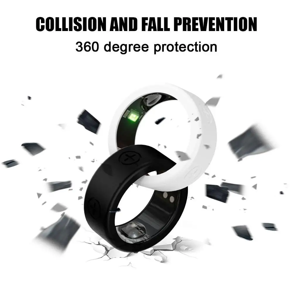 Силиконовый защитный чехол для Oura Gen 3 против царапин и столкновений безопасный