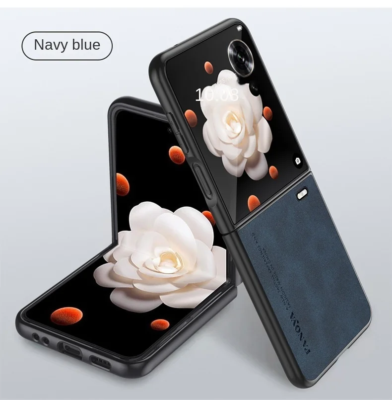 Флип-чехол для Honor Magic V роскошный кожаный матовый складной чехол телефона легкая