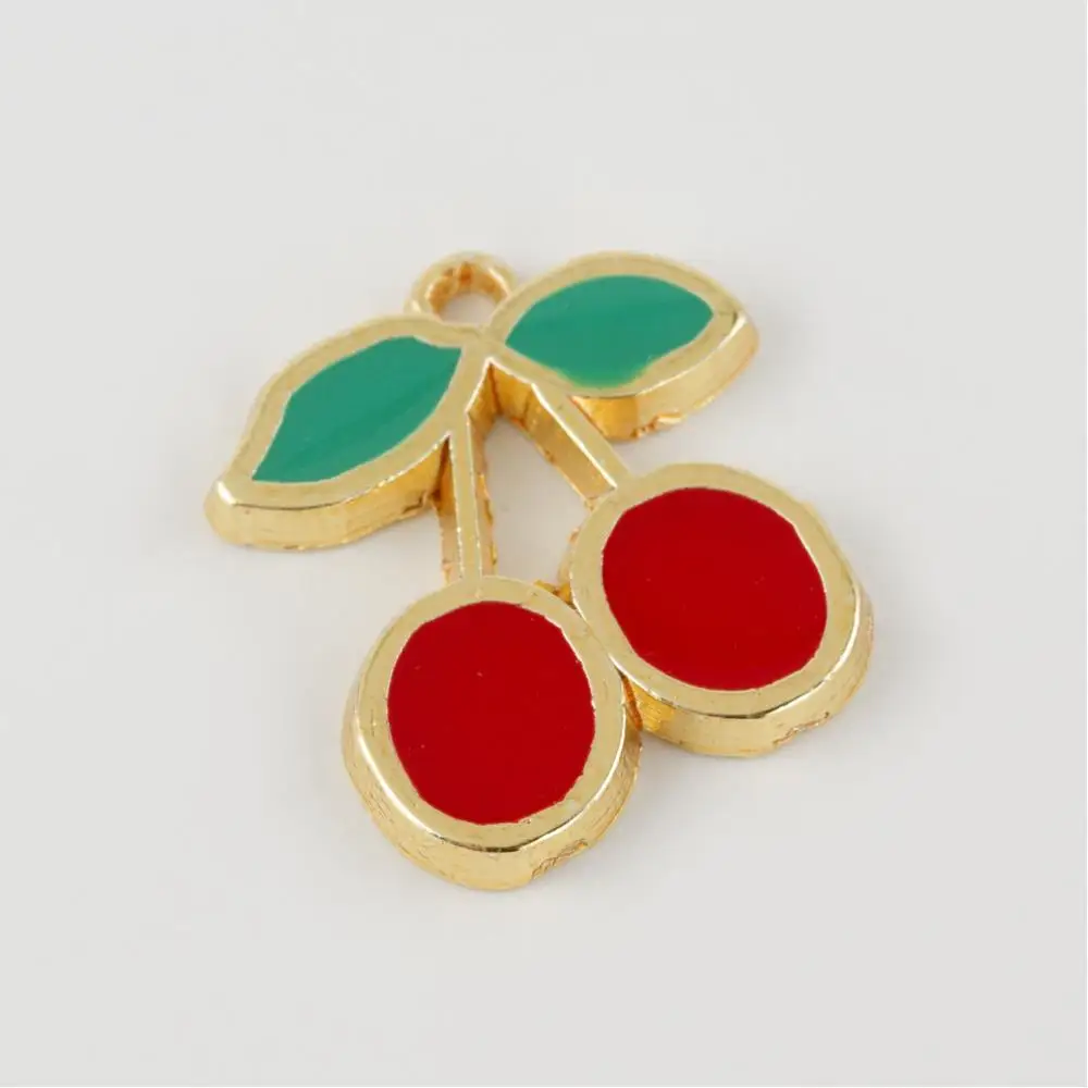 

Вишневый кулон с покрытием