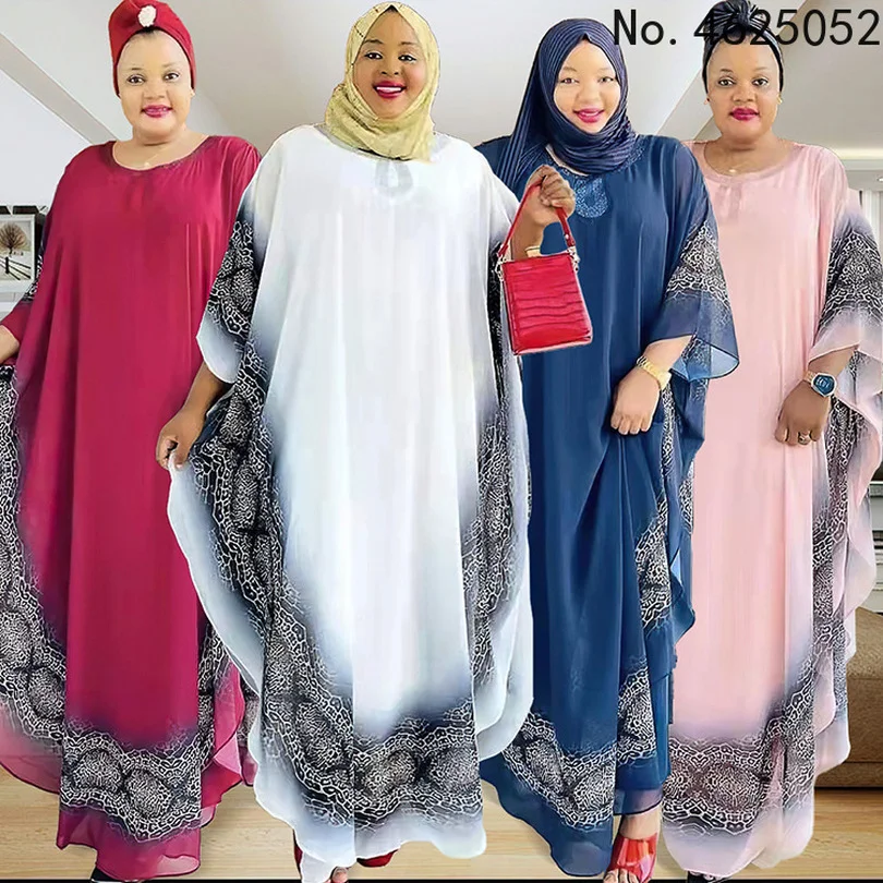 

dress Dresses for Women 2022 Summer African Women V-neck Polyester Short Sleeve Long Dress African Dresses for Women