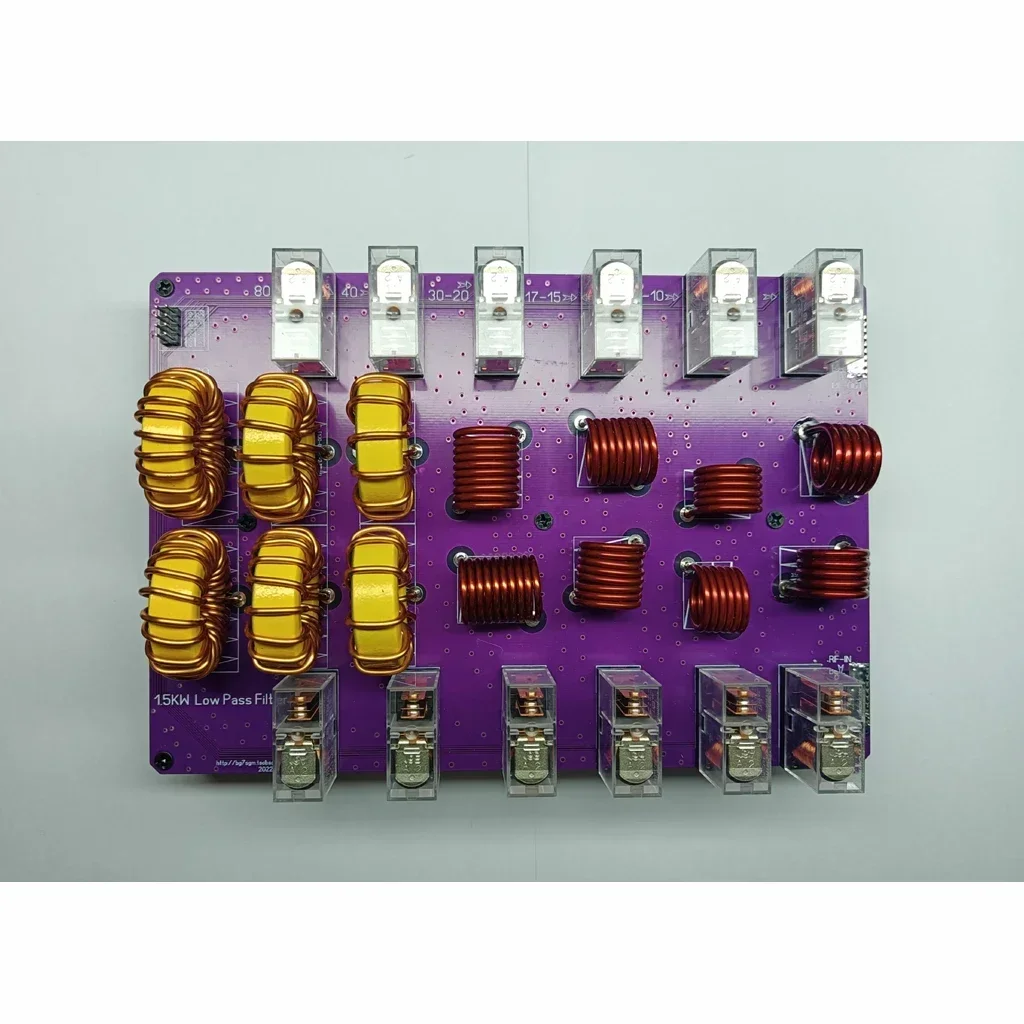 1500 Вт 50 Ом 1 8-54 МГц Поддержка SSB CW FM LPF Фильтр нижних частот для HF коротковолнового