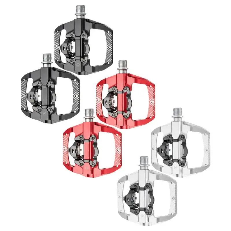 

Bike Platform Pedals Mountain Bike Flat Pedal 2pcs Chrome-molybdenum Steel Bearing Pedal Lightweight Bicycle Platform Pedals