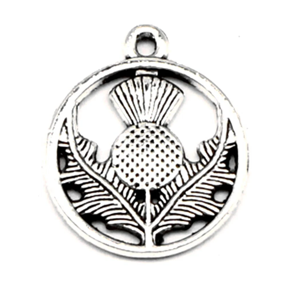 

Sunflower Charm For Making Jewelry Diy Finding 50pcs 16x19mm