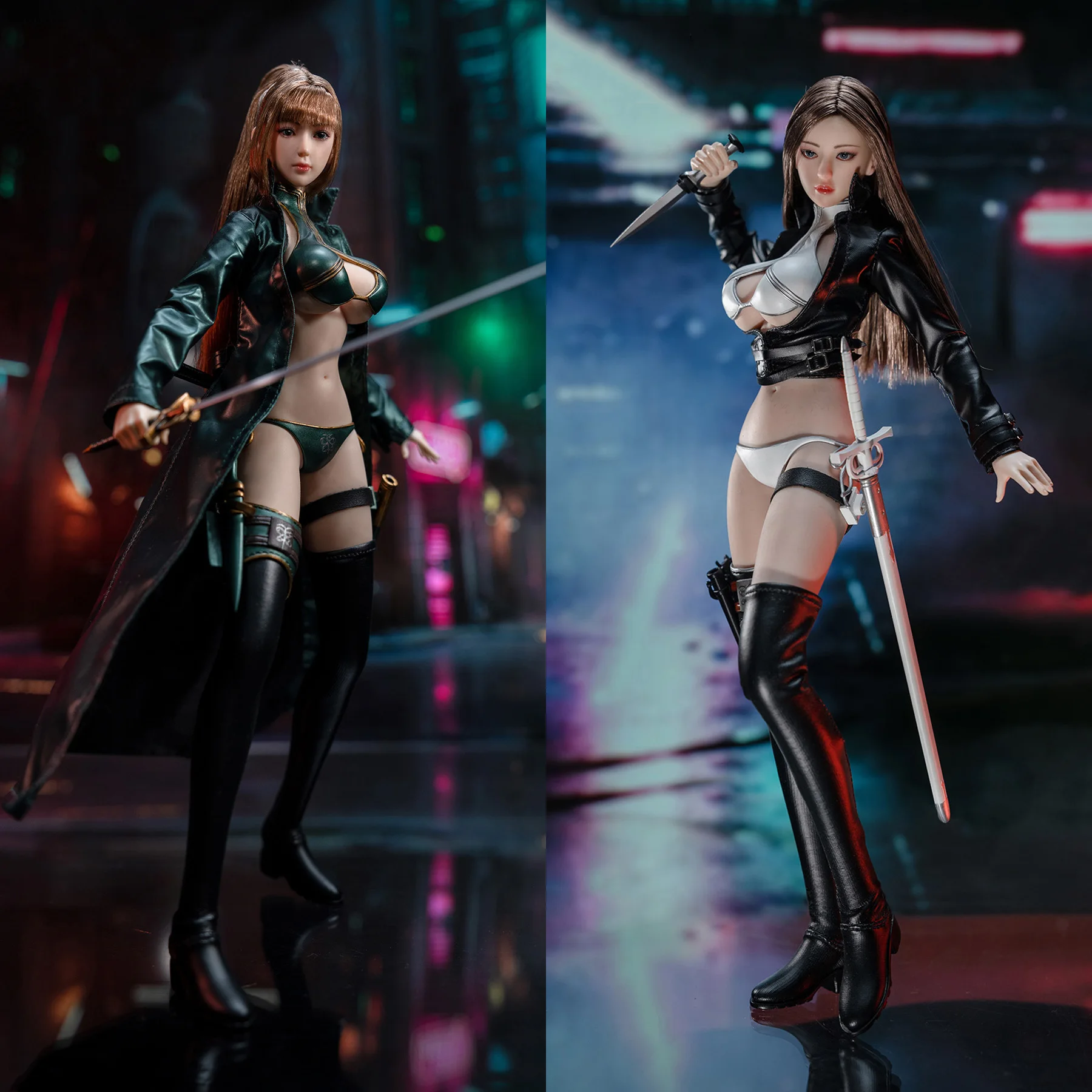 

In Stock TBLeague PL2022-201 1/6 Devil Spy Night Haunter Female Figure Model 12'' Soldier Action Figure Body Doll Full Set Toy