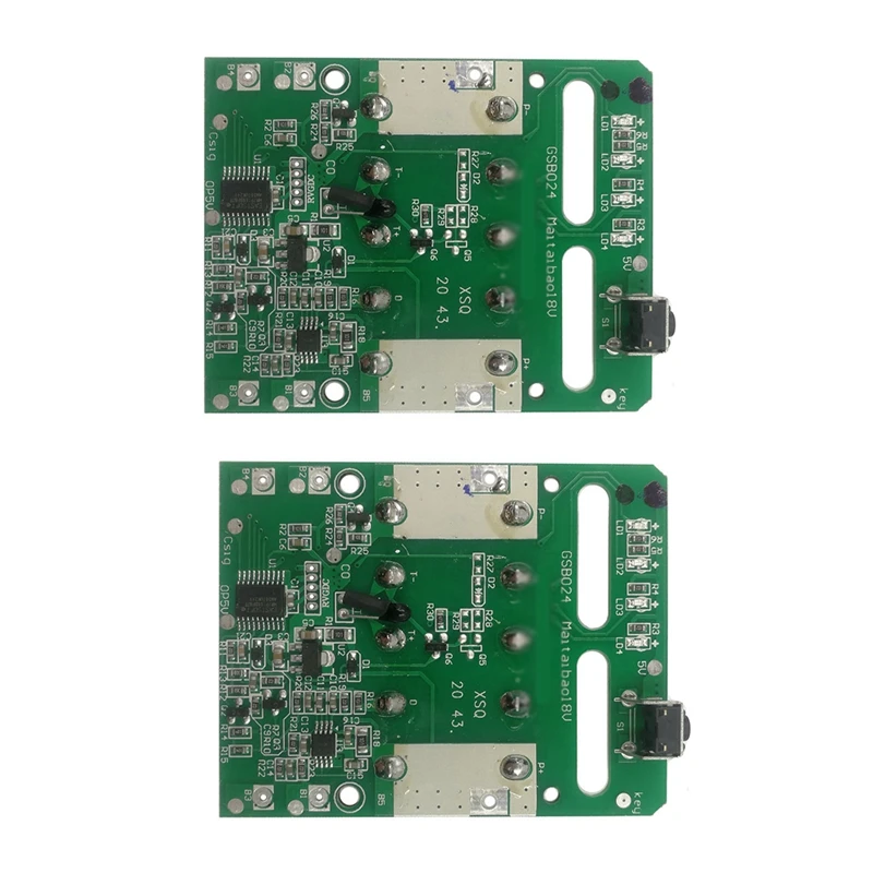 

Charging Protection Circuit Board PCB Board For Metabo 18V Lithium Battery Rack(2 Pcs)