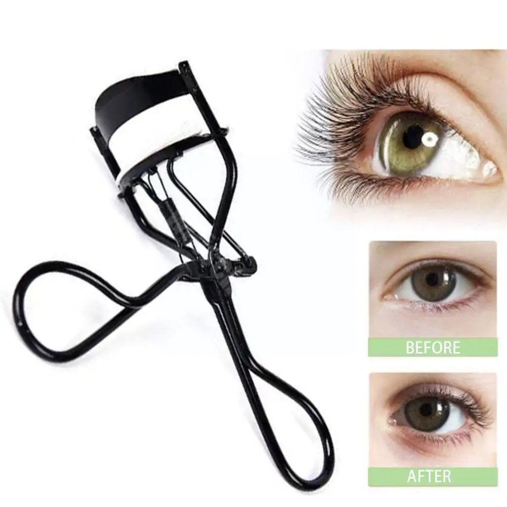 

Professional Black Eyelash Curler Eye Lashes Curling Clip Eyelash Cosmetic Makeup Tools Accessories For Women T9E3