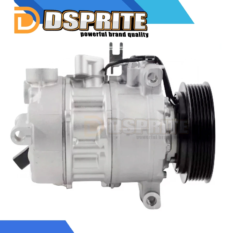Фото Компрессор кондиционера для Audi A4 8K2 8K5 8KH B8 2.0 TDI 8T0816803F 447280-7031 4472807032 4G0260805AB 4G0260805AC 8T0260805F №3