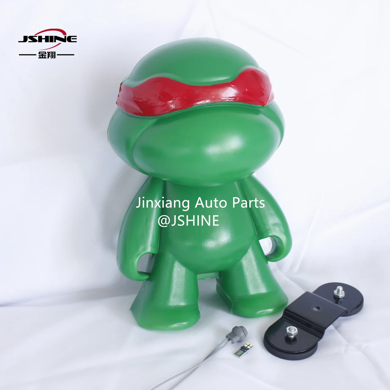 14-дюймовая Черепаха ниндзя бибендовая талисман кукла светодиодный для грузовика