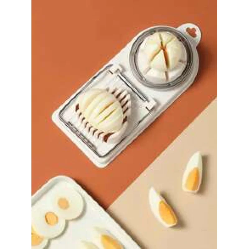 1 Шт. Инструмент Для Нарезки Яиц Из Нержавеющей Стали Вкрутую И Клубники Кухонный