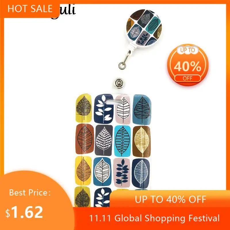 

Зеленые украшения для дома в виде листьев, зеленых растений, ремешки для деловых встреч для мужчин и женщин, Чехол для карт, ремешок для удос...