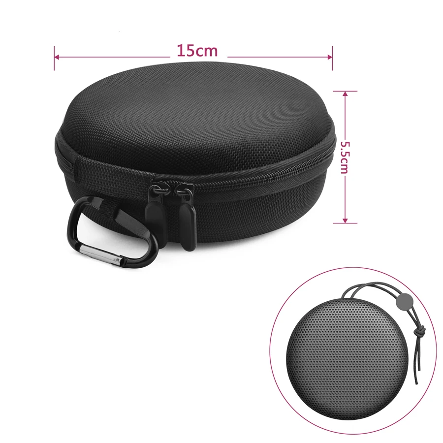 

Protective Case Bag for BeoPlay A1 B&O Wireless Bluetooth Speaker Carry Portable Pouch Bag Cover EVA Hard Zipper Carry Box