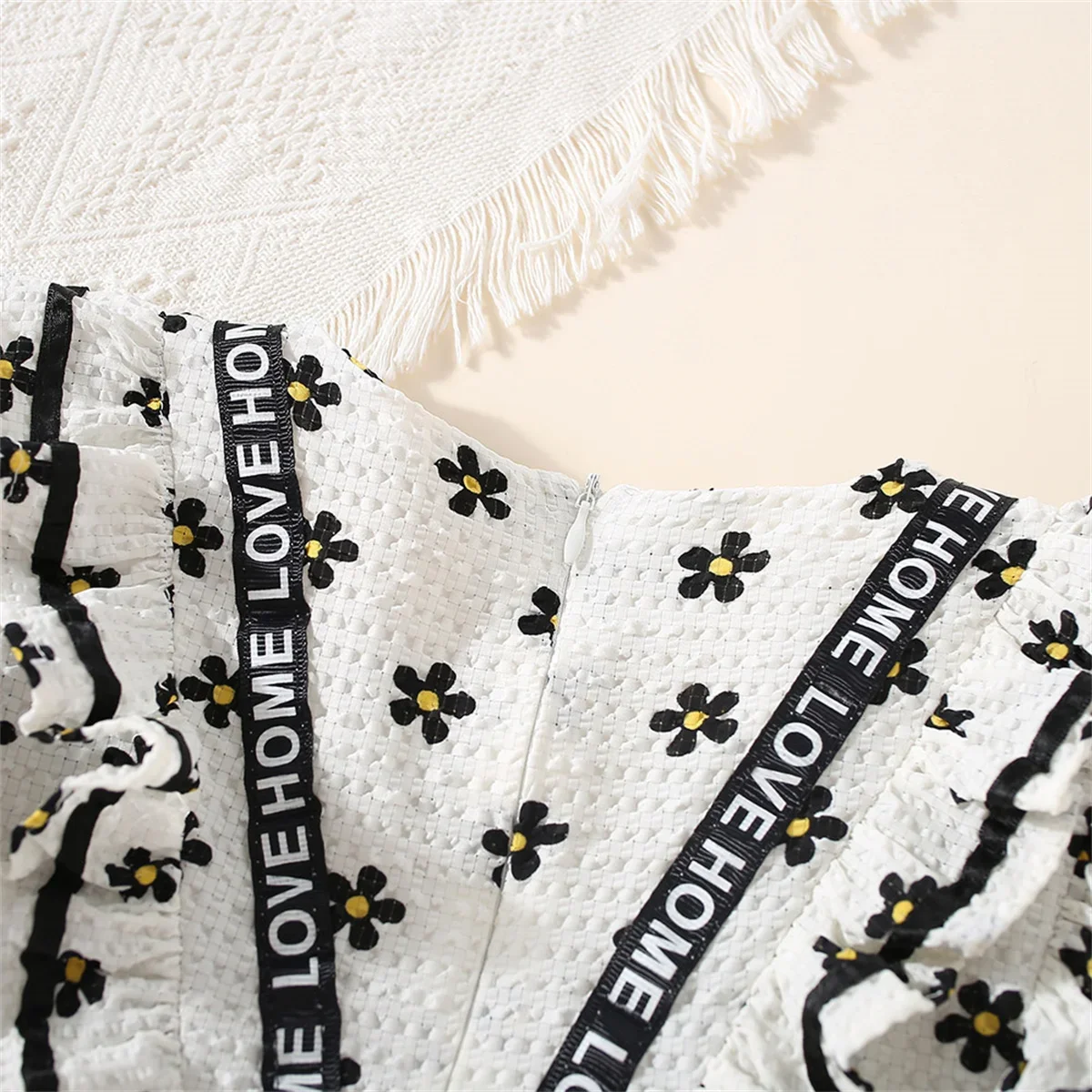 Летнее Платье С Цветочным Принтом Для Девочек