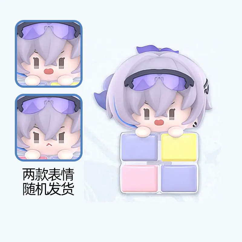 Игровая фигурка-сюрприз Honkai Star Rail, серия 2: скульптурный кейкап с персонажем для механической клавиатуры, Кавказ, Серебряный Волк, для рабочего стола (art.: 3920dcabcfebb) - 3920dcabcfebb