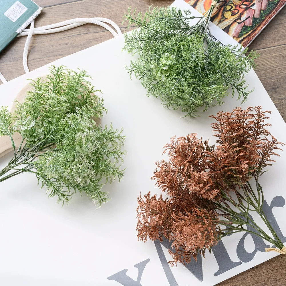 

Simulated artemisia herb plant wall home decoration wedding fake flowers home decoration Zhuotai plant false garland decoration