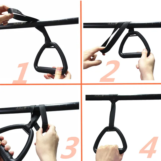 Pull Up Gymnastic Handle Rings 3