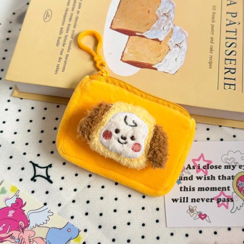 Кошелек для монет BT21 Koya и Shaky, мультяшный, милый, модный, персонализированный, большой вместимости, портативный, для студентов, сумка для наушников, брелок, подарок (art.: 3920da4cfbeed) - 3920da4cfbeed