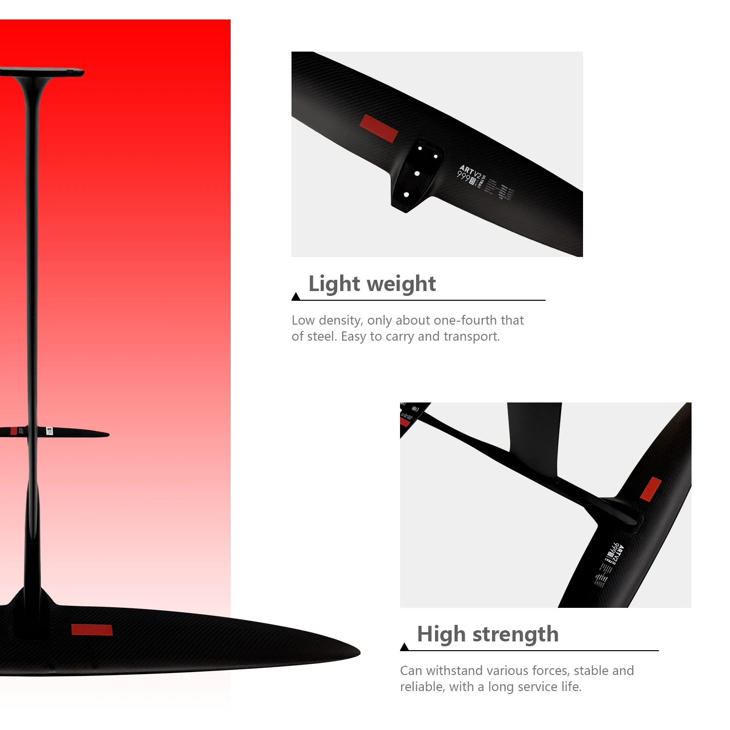 Усовершенствованная серия ART V2 999 на подводных крыльях. Усовершенствованное