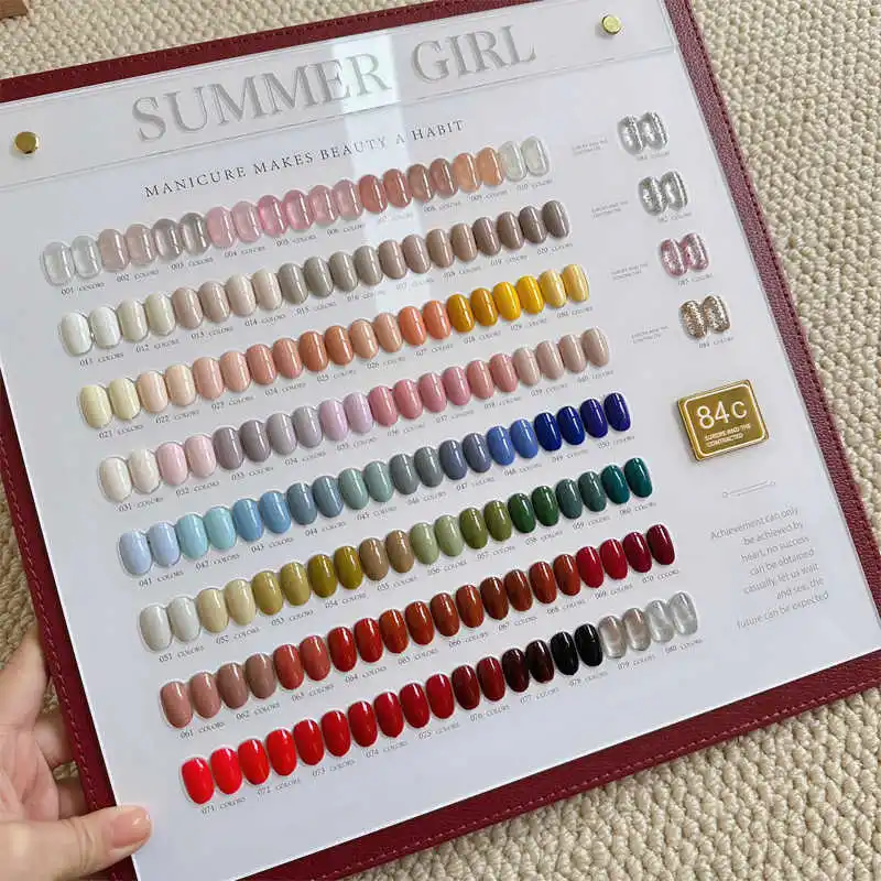 COLUX 150 цветов 170 Многоцветный набор гелей для ногтей Салон 2024 Новая горячая