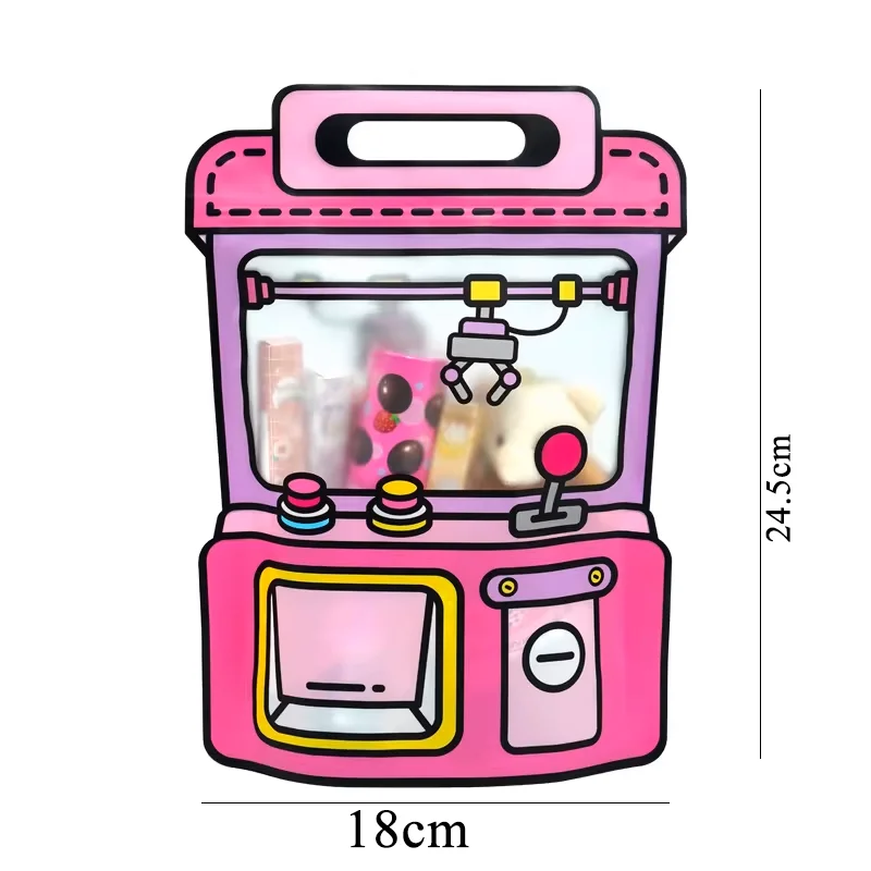 Милые Мультяшные Герметичные Пластиковые Пакеты Самоблокирующаяся Молния Для