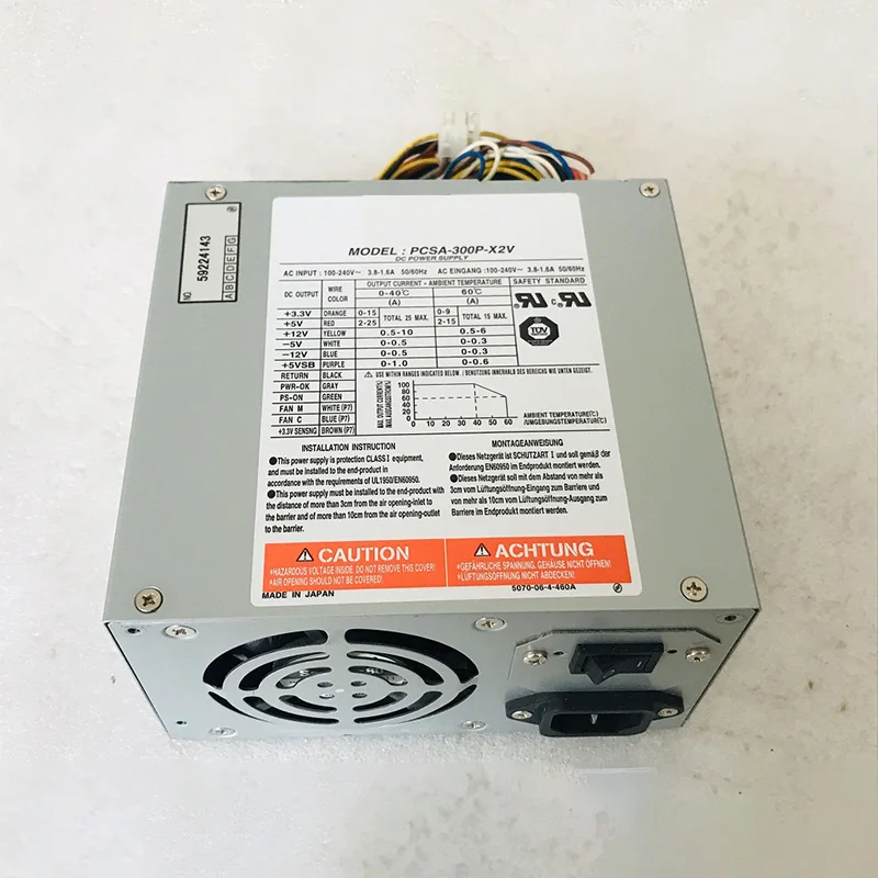 PCSA-300P-X2V для промышленного оборудования Nipron, блок питания высокого качества, полностью протестированный, быстрая доставка