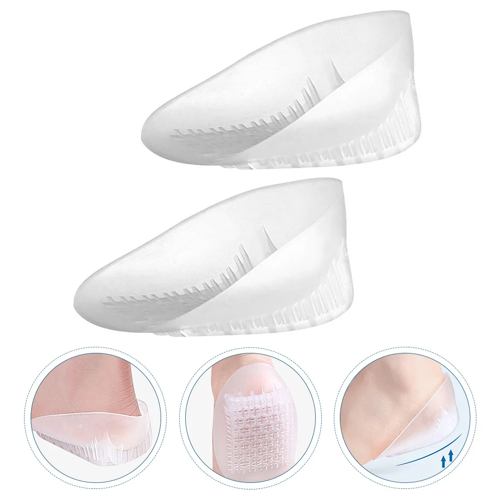 

Inner Heightening Half Pad Inserts U-shaped Heel Mats Crash Insoles Back Shoe Coaster Lifts
