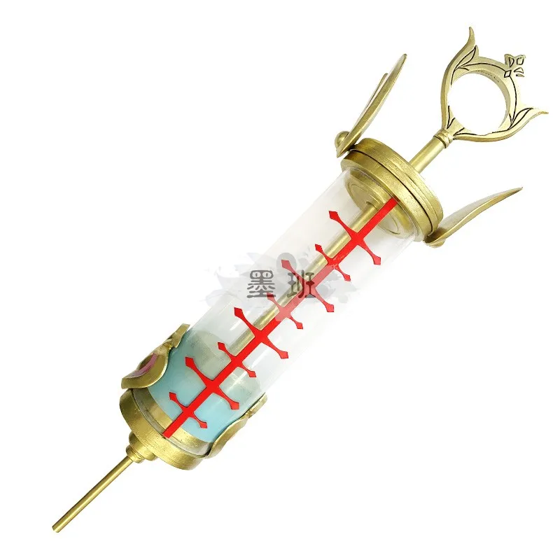 Sigewinne Genshin ударопрочный реквизит в форме иглы для косплея оружие на Хэллоуин