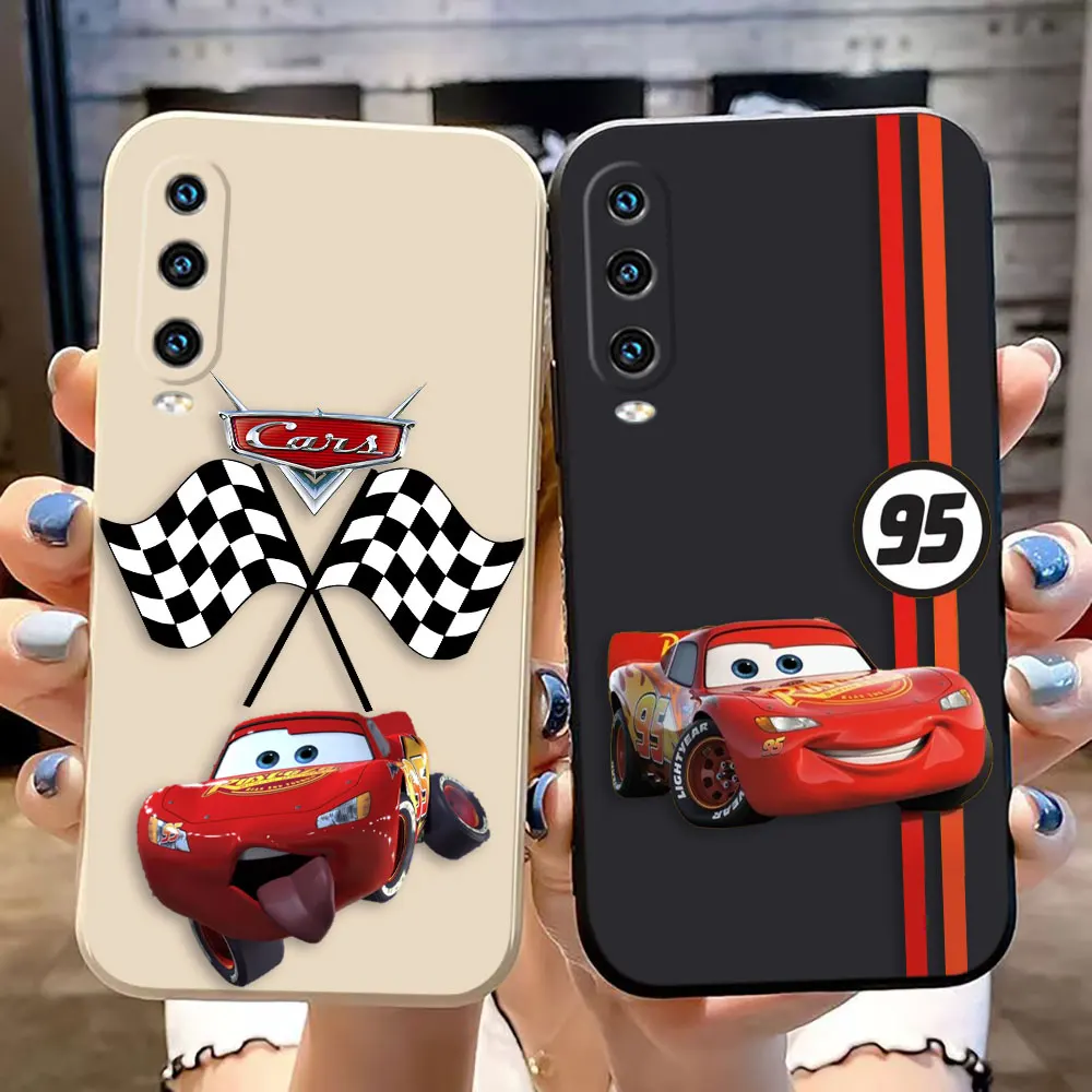 Чехол Lightning McQueen для телефона HUAWEI P20 P30 P40 Y7 Y7P Y9 PRIME MATE20 NOVA 3I 7 8I 9SE RT HONOR 20 50 LITE 9X X9A PRO 5G