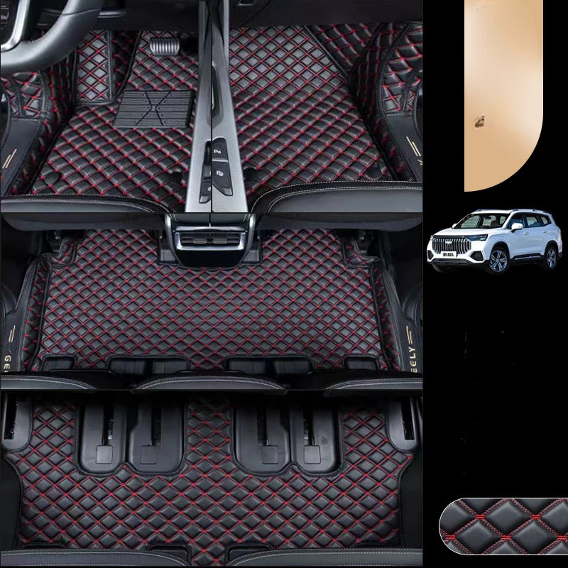 

Для Geely Okavango L 2024, автомобильные коврики на заказ, аксессуары Haoyue L, автотовары, детали интерьера из искусственной кожи