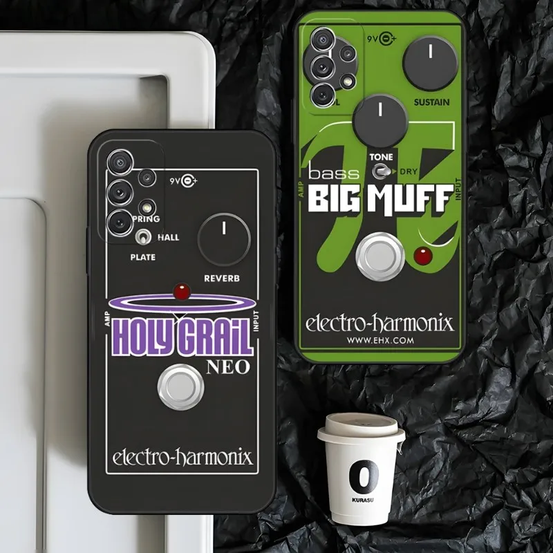 

Guitar Pedal Phone Case For Samsung S23 Plus Ultra S22 PRO S21 FE S20 S10 E Lite S8 S9 S30 5G Mobile Phone Cases