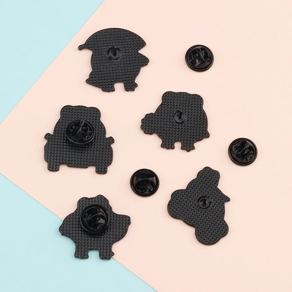 Новое поступление синяя марлевая маска эмалированные булавки пожалуйста