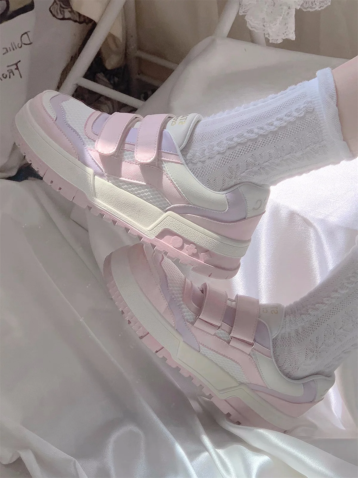 

Японская обувь для девочек в колледже, красивая удобная спортивная обувь для студентов и подростков с круглым носком и плоской подошвой 3 см