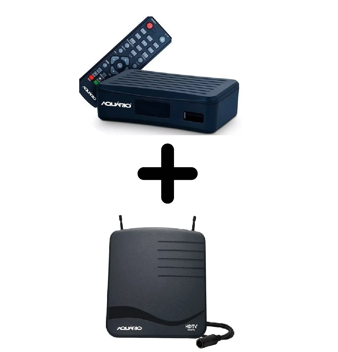 

Kit Conversor Digital Aquario Dtv-4000S E Antena Dtv-1100 4K
