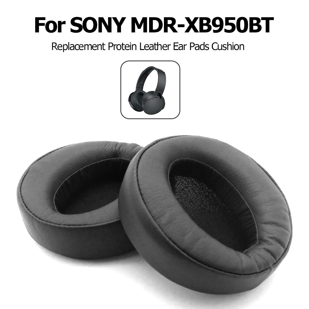 

Кожаные амбушюры, легко носить амбушюры, подушечки для наушников SONY MDR-XB950BT, заменяемые амбушюры