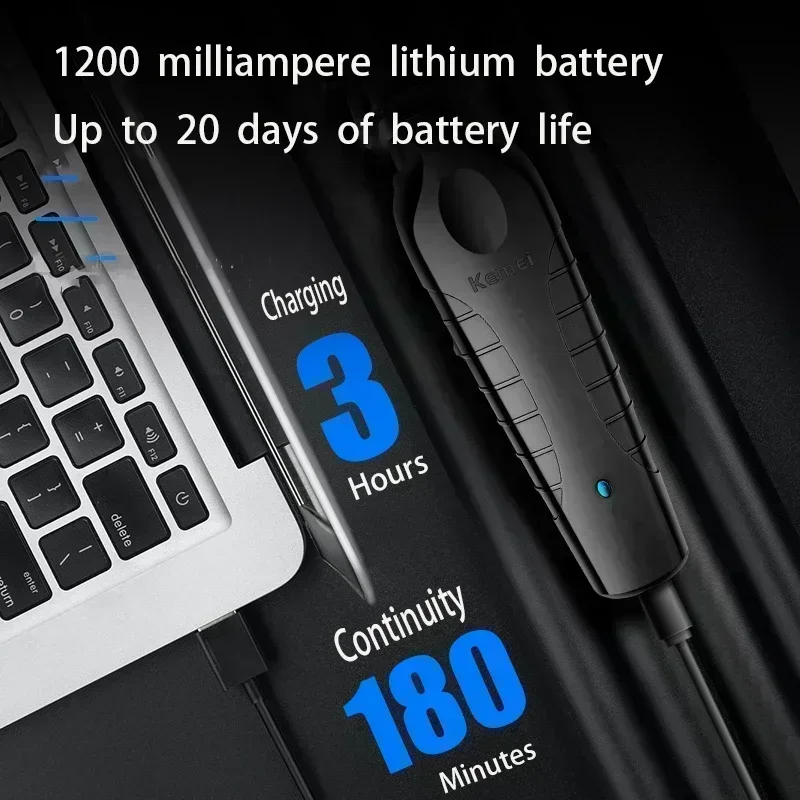 Kemei KM-2299 Профессиональный электрический парикмахерский триммер для волос мужчин