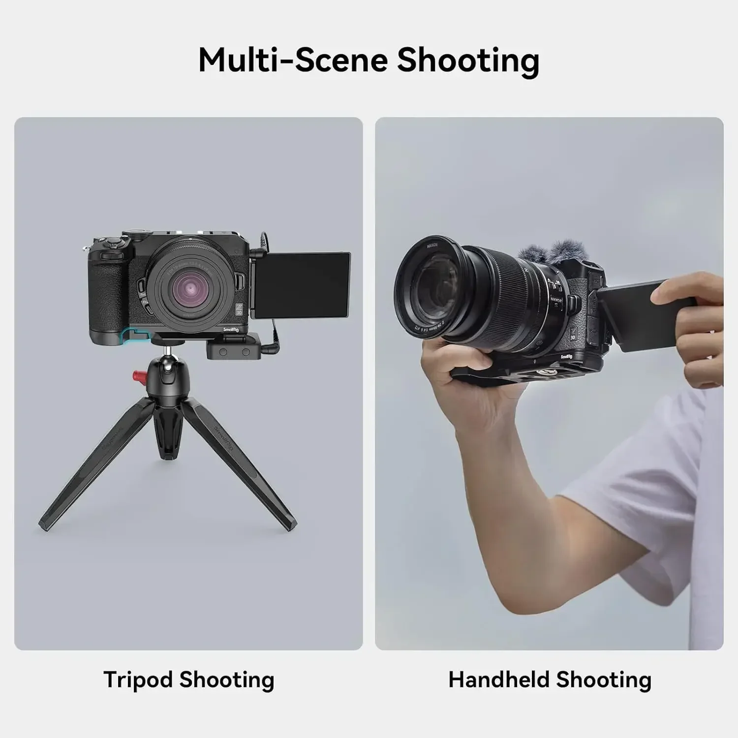 Фото Новая базовая пластина SmallRig Z 30 для камеры Nikon Z 30 с встроенным креплением Cold Shoe и быстросъемной площадкой №3