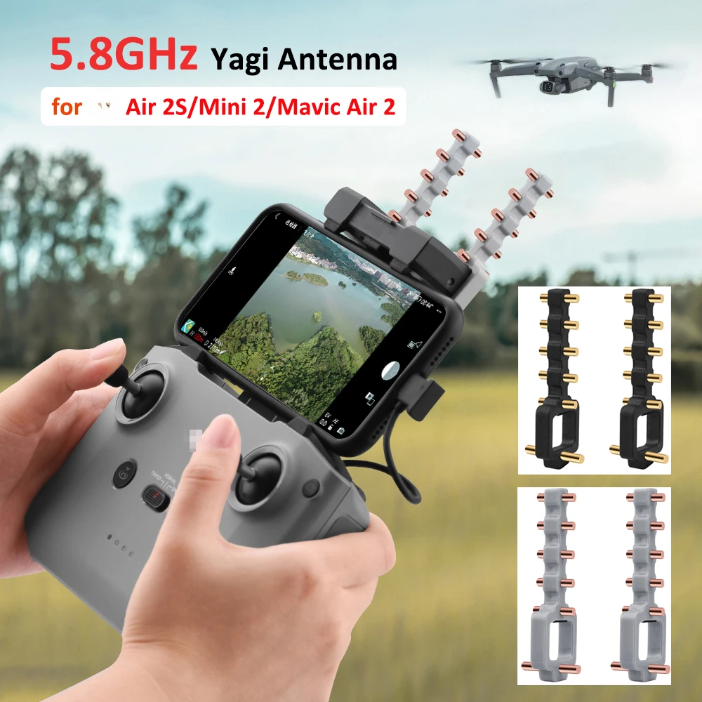 

Антенна Yagi для DJI Air 2S/Mini 2/Mavic 3/Air 2, пульт дистанционного управления, усилитель сигнала, удлинитель, аксессуар