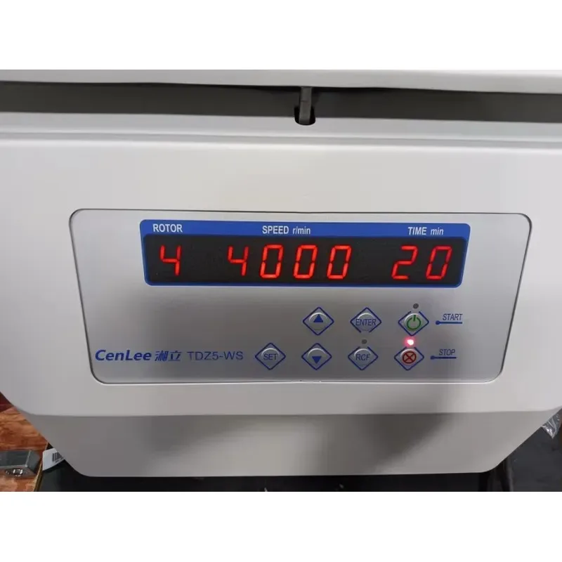 Фото Центрифуга Cenlee TDZ5-WS 4x250 мл для центрифугирования стволовых клеток, с большой емкостью, с поворотным ротором, для медицинских и клинических лабораторий №3