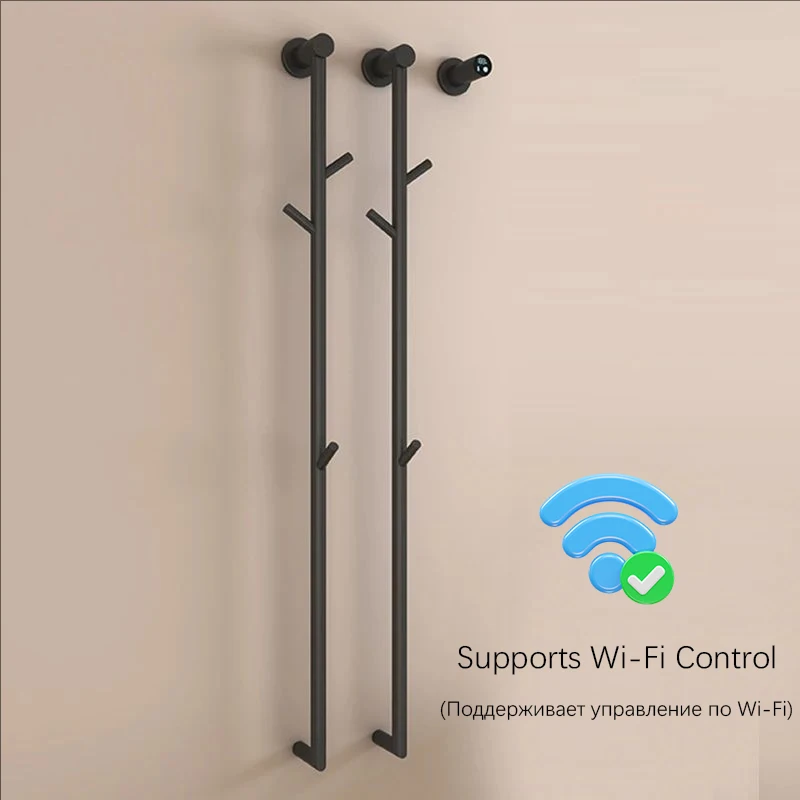 OXG Термостатическая электрическая вешалка для полотенец из нержавеющей стали