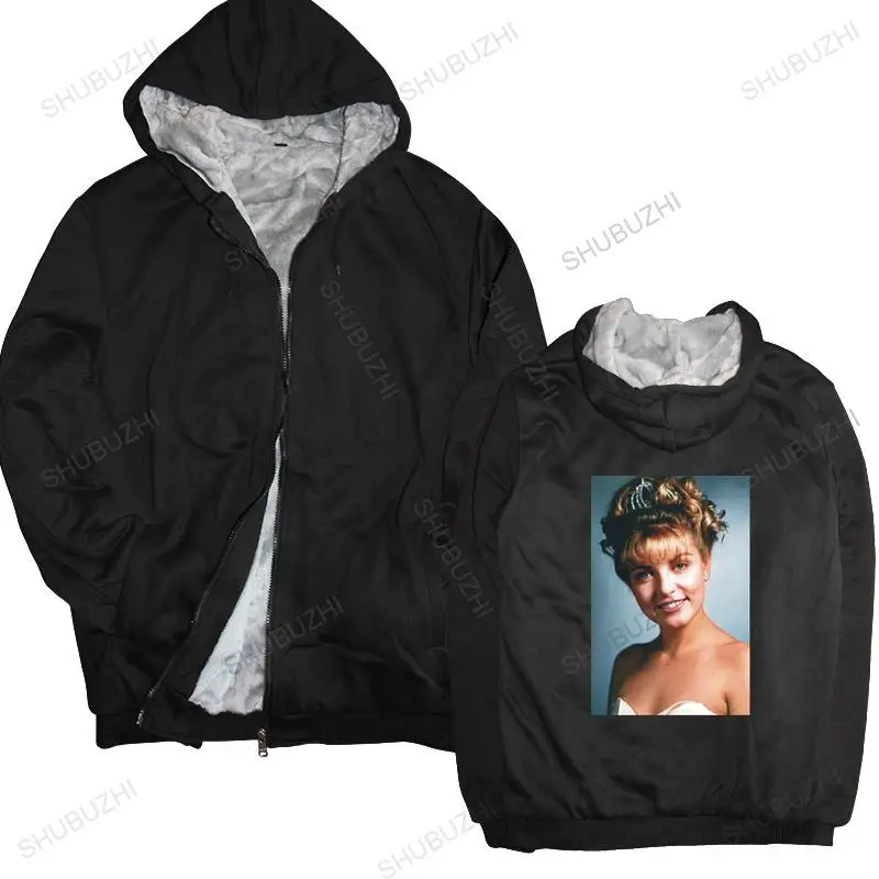 

brand winter hoodie warm coat Twin Peaks Who Killed Laura Palmer Mens Graphic brand winter jacket for boys