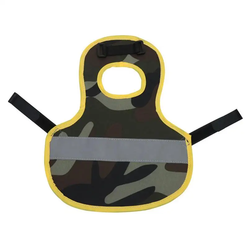 

Регулируемое седло для курицы, отражающий жилет для домашних животных, регулируемый, защита от перьев